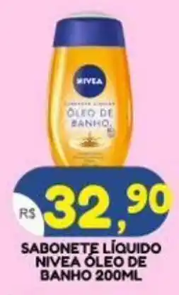 Bramil Supermercados Sabonete líquido nivea óleo de banho oferta
