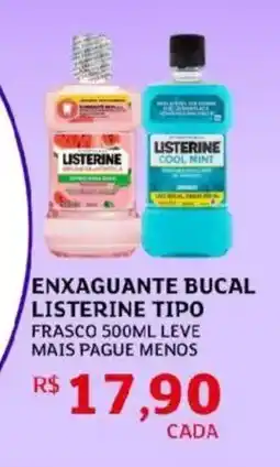 Assaí Atacadista Enxaguante bucal listerine tipo oferta