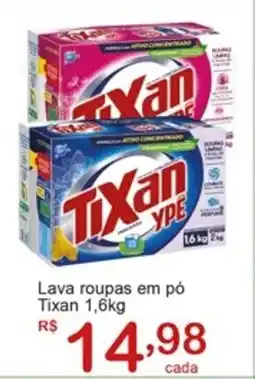 Giga Atacado Lava roupas em pó Tixan oferta