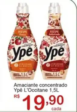 Giga Atacado Amaciante concentrado Ypê L'Occitane oferta