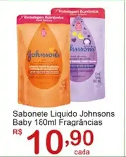 Giga Atacado Sabonete Liquido Johnsons Baby Fragrâncias oferta