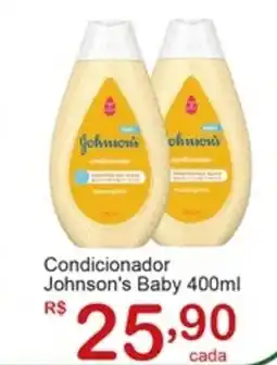 Giga Atacado Condicionador Johnson's Baby oferta