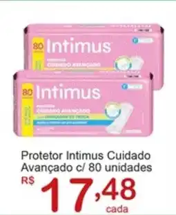 Giga Atacado Protetor Intimus Cuidado Avançado oferta