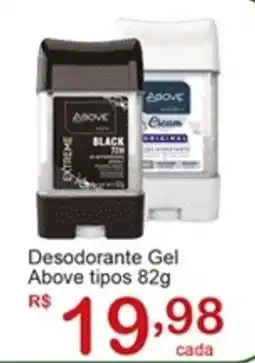 Giga Atacado Desodorante Gel Above tipos oferta