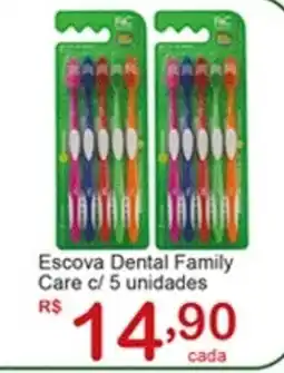 Giga Atacado Escova Dental Family Care oferta