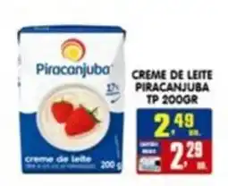 Higa's Supermercado Creme de leite piracanjuba oferta