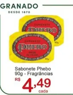 Giga Atacado Sabonete Phebo Fragrâncias oferta