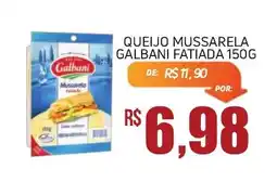 Economart Atacadista Queijo mussarela galbani fatiada oferta
