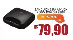 Economart Atacadista Sanduicheira amvox 750w 110v ou 220v oferta