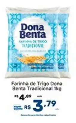 Super Lagoa Farinha de Trigo Dona Benta Tradicional oferta