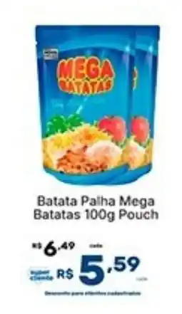 Super Lagoa Batata Palha Mega Batatas Pouch oferta