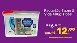 Super Lagoa Requeijão Sabor & Vida Tipos oferta