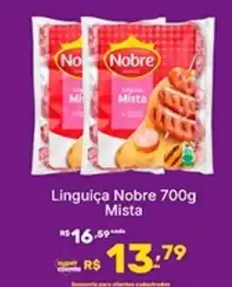 Super Lagoa Linguiça Nobre Mista oferta