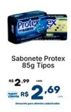 Super Lagoa Sabonete Protex Tipos oferta