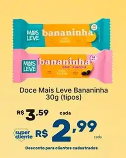 Super Lagoa Doce Mais Leve Bananinha (tipos) oferta