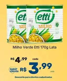 Super Lagoa Milho Verde Etti Lata oferta