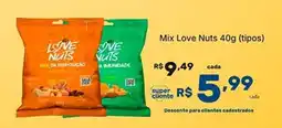 Super Lagoa Mix Love Nuts (tipos) oferta