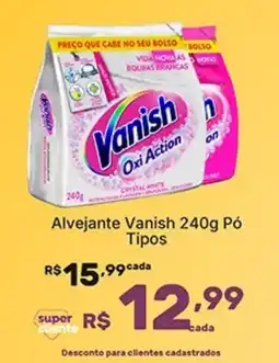 Super Lagoa Alvejante Vanish Pó Tipos oferta