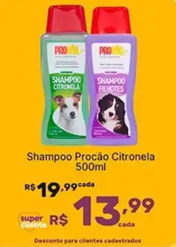 Super Lagoa Shampoo Procão Citronela oferta