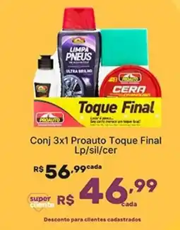 Super Lagoa Conj 3x1 Proauto Toque Final Lp/sil/cer oferta