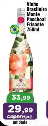 Copercana Vinho Brasileiro Monte Paschoal Frisante oferta