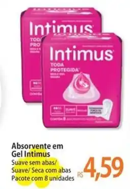 Atacadão Absorvente em Gel Intimus oferta