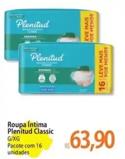 Atacadão Roupa Íntima Plenitud Classic oferta