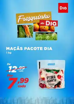 Dia Maçãs pacote dia oferta