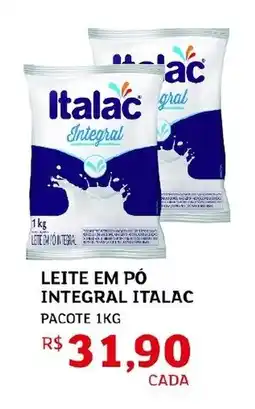 Assaí Atacadista Leite em pó integral italac oferta