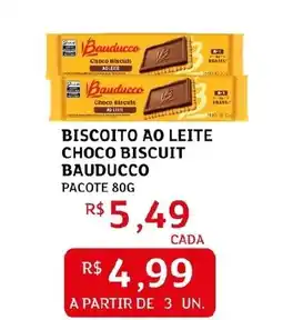 Assaí Atacadista Biscoito ao leite choco biscuit bauducco oferta