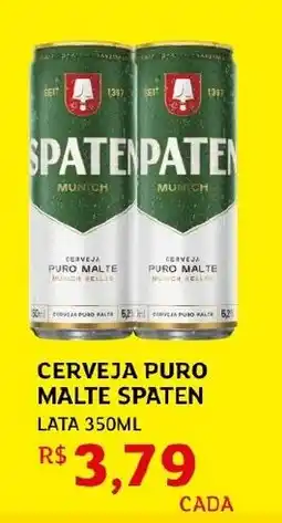 Assaí Atacadista Cerveja puro malte spaten lata oferta