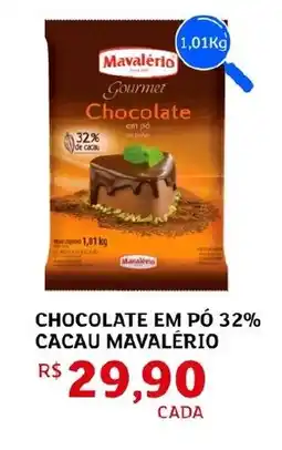 Assaí Atacadista Chocolate em pó 32% cacau mavalério oferta