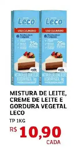 Assaí Atacadista Mistura de leite, creme de leite e gordura vegetal leco oferta