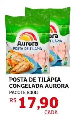 Assaí Atacadista Posta de tilapia congelada aurora pacote oferta
