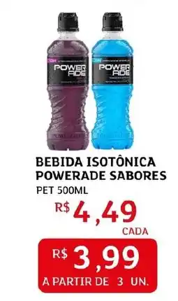 Assaí Atacadista Bebida isotônica powerade sabores pet oferta