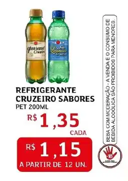 Assaí Atacadista Refrigerante cruzeiro sabores pet oferta