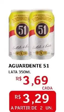 Assaí Atacadista Aguardente 51 lata oferta