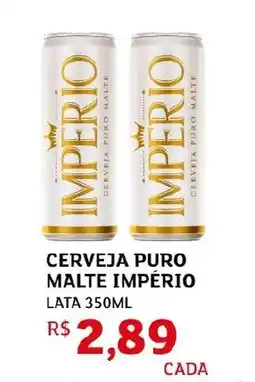 Assaí Atacadista Cerveja puro malte império lata oferta