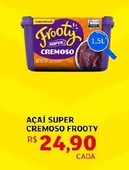Assaí Atacadista Açaí super cremoso frooty oferta