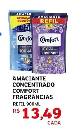 Assaí Atacadista Amaciante concentrado comfort fragrâncias oferta