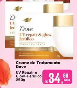 Supermercados Mateus Creme de Tratamento Dove oferta