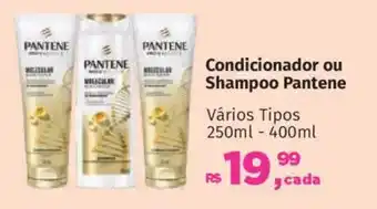 Supermercados Mateus Condicionador ou Shampoo Pantene oferta