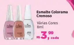 Supermercados Mateus Esmalte Colorama Cremoso oferta