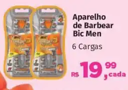 Supermercados Mateus Aparelho de Barbear Bic Men oferta
