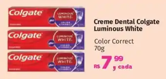 Creme Dental Colgate Luminous White