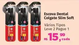 Supermercados Mateus Escova Dental Colgate Slim Soft oferta