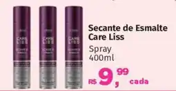 Supermercados Mateus Secante de Esmalte Care Liss oferta