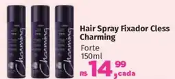 Supermercados Mateus Hair Spray Fixador Cless Charming Forte oferta