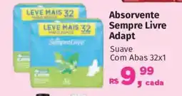 Supermercados Mateus Absorvente Sempre Livre Adapt oferta