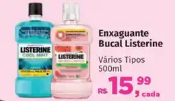 Supermercados Mateus Enxaguante Bucal Listerine oferta